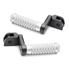 POLE Front 40mm Lowering Foot Pegs Silver For Daytona 959i 99 00 01 02 03 04 05