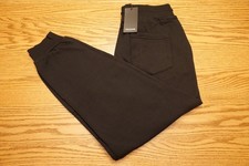 NWT MEN'S TRUE RELIGION JOGGER SWEAT PANTS Multiple Sizes Buddha Jet Black 109