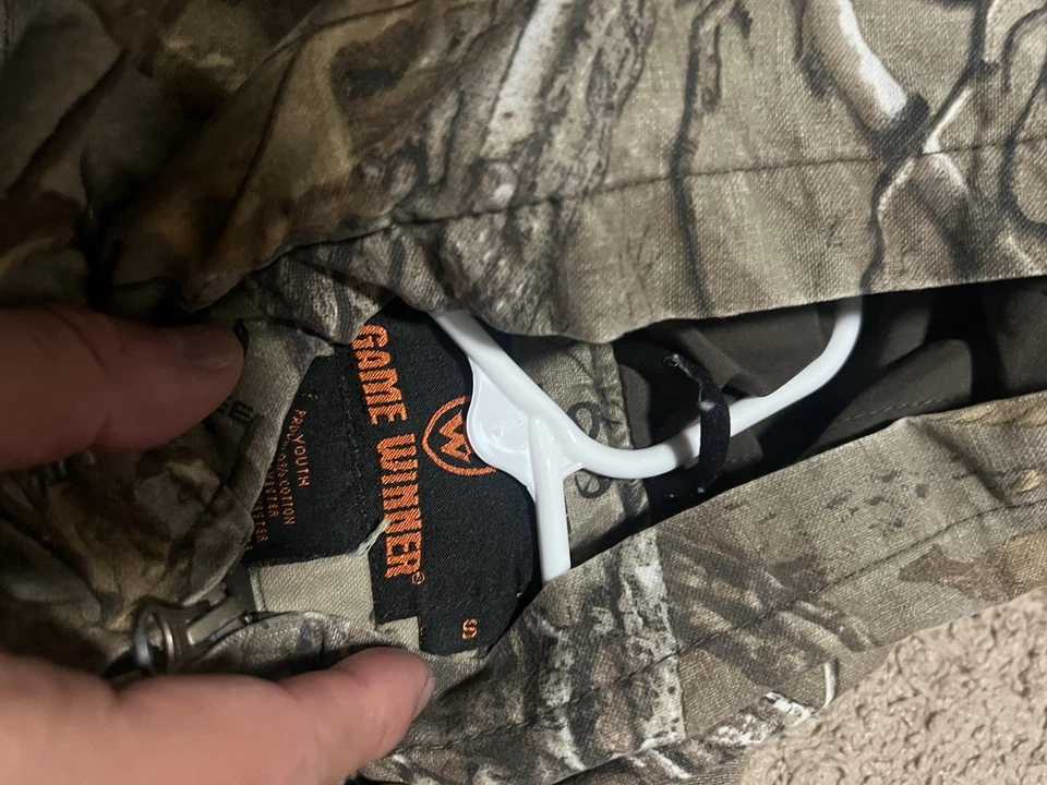 Game Winner Realtree Xtra Camo Insulated Hooded Jacket Youth Boys Sz S - Image 3 of 4