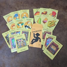2002 Clue Simpsons Edition Replacement Pieces Game All Cards