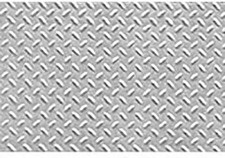 JTP Diamond Plate Pattern - O Scale - Model Scratch Building Plastic Sheet