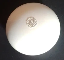 Max Factor Golden Woods Pink  Powder Box with Pink Puff