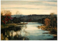 Picture Postcard:-Sir David Young Cameron, the Waning Light