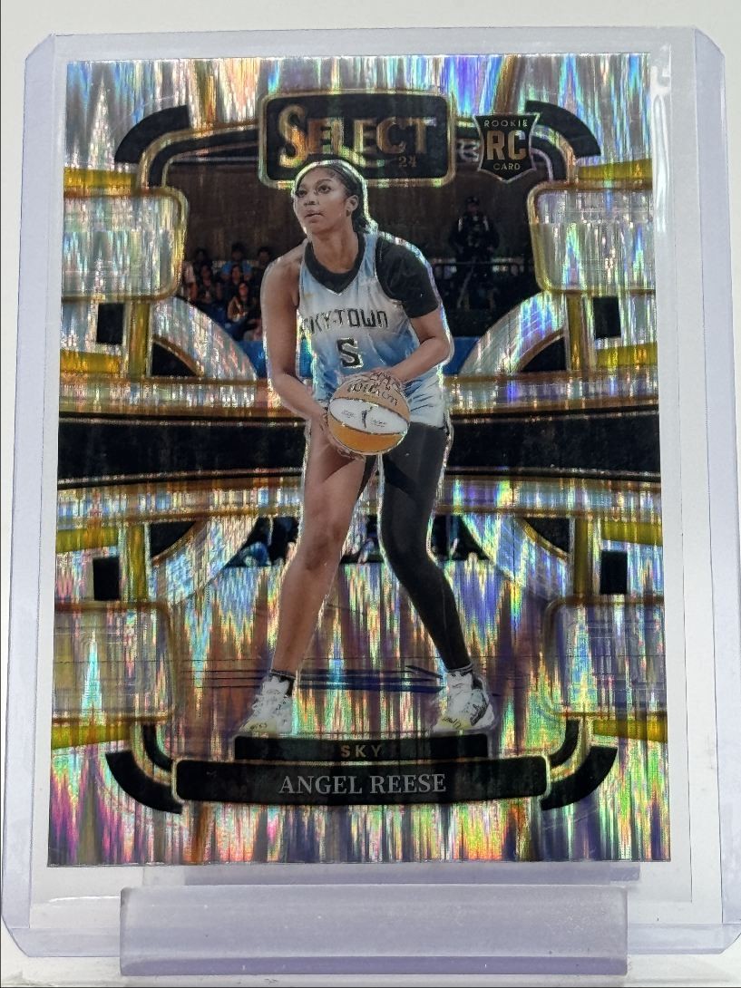 ANGEL REESE 2024-25 SELECT WNBA CONCOURSE ROOKIE SILVER FLASH PRIZM RC Q3915