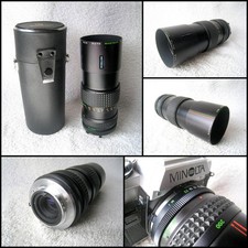 Makinon MC 80-200mm Telephoto Zoom Lens for Minolta MD Mount SLR Cameras