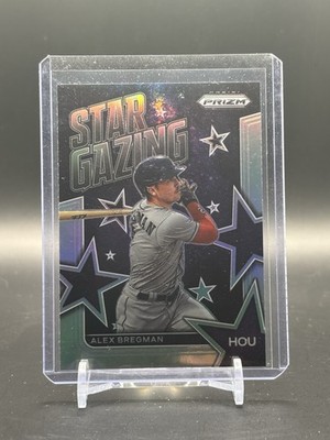 2022 Panini Prizm Alex Bregman Star Gazing Silver Prizm #SG-9 - Houston Astros