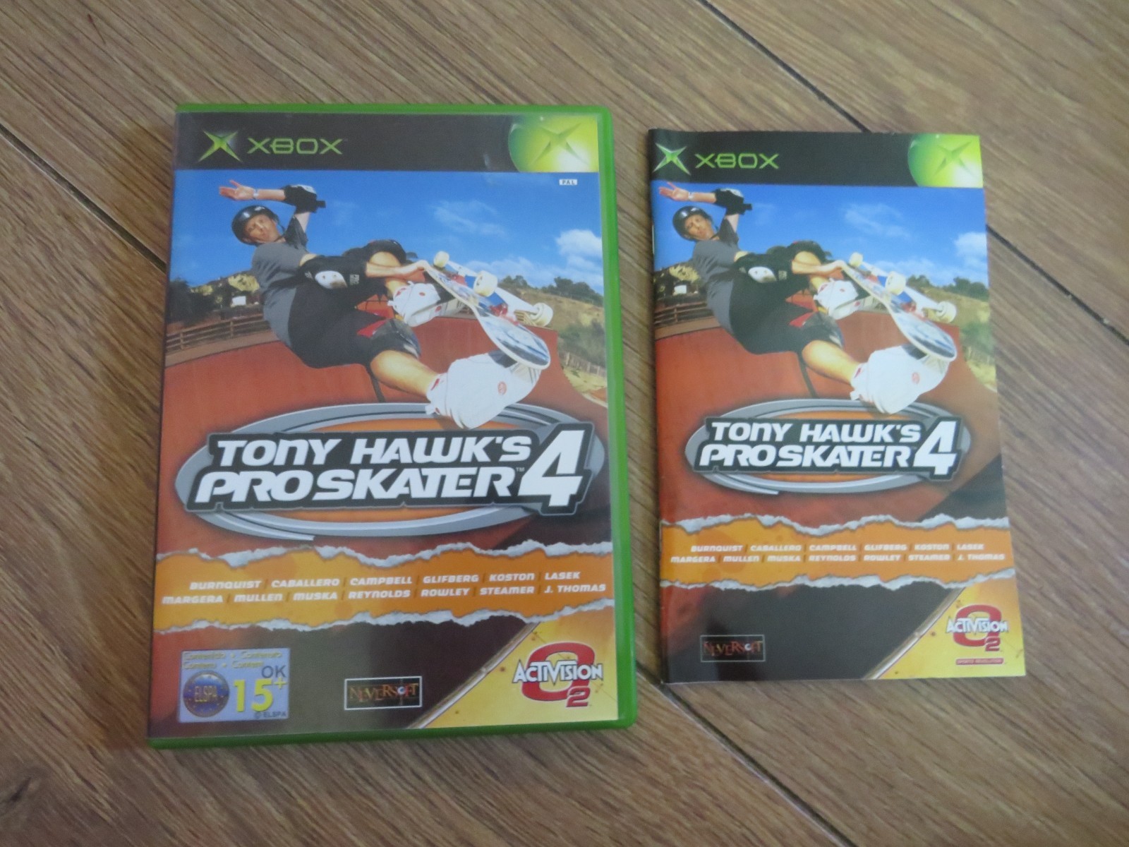 Tony Hawk's Pro Skater 4 (Xbox) cib uk pal uk tracked post