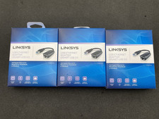 Lot of 3 Linksys USB3GIG USB Ethernet Adapter Gigabit USB 3.0