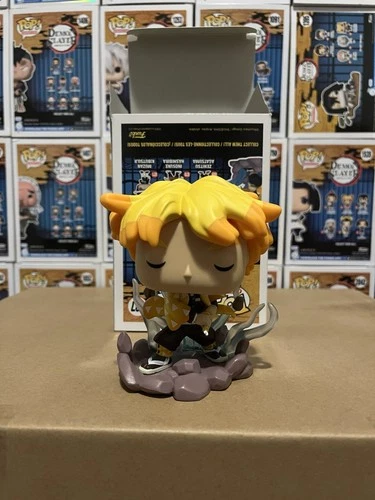Funko Pop! Zenitsu Agatsuma 987 Demon Slayer  Funimation Exclusive Vinyl Figure