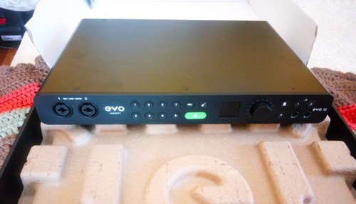 Excellent Audient EVO 16 W/ Rack Ears - 24x24 USB Audio Interface  - Used once!