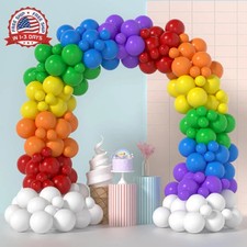 Rainbow Balloons Arch Kit - 175 Pcs party balloons   balloons for birthday party
