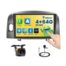 [4+64G] Hikity Android Car Stereo for Hyundai Sonata NF 2004 2005 2006 2007 2...