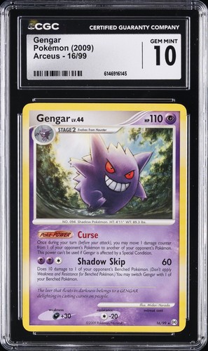Gengar graded CGC 10 for sale on eBay