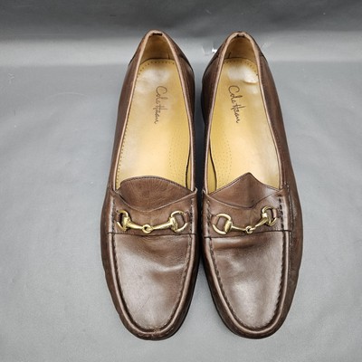 Cole Haan Men’s 9.5 Brown Leather Horsebit Ascot Slip On Loafers Cole Haan Ascot Loafers Mens 10.5 Brown Leather Horsebit  main image 4
