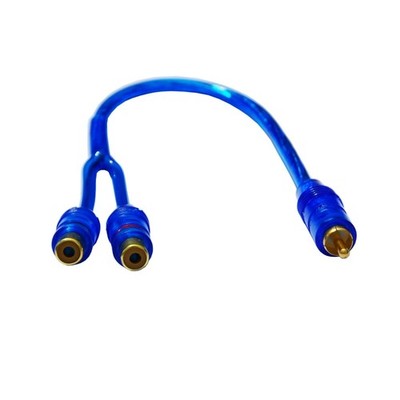 High Quality Audio Y Adapter Cinch Kabel für Hifi Subwoofer