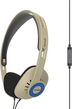 Kph30Irb On-Ear Headphones, In-Line Microphone and Touch Remote Control, Retro S