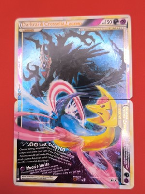Darkrai & Cresselia Legend 99/102 100/102 Full art Ultra