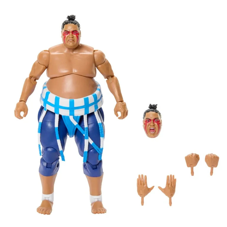 WWE Elite Collection: Street Fighter 3 YOKOZUNA as E. HONDA 6