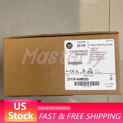 2711P-K4M20D New Allen-Bradley 2711P-K4M20D Panelview Plus 400 US Free Tax