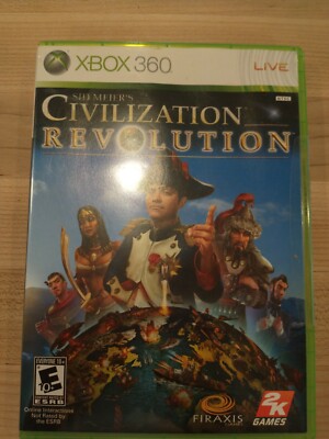 Xbox 360 Sid Meier's Civilization Revolution Very Good Used Condition