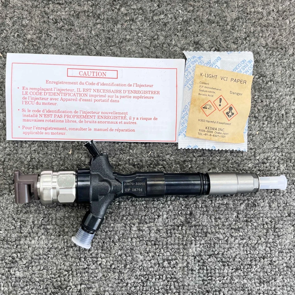 1X Inyector de combustible diésel 23670 30050 para Toyota Hiace 1KD/2KD 23670-30050 Foto 2 de 4