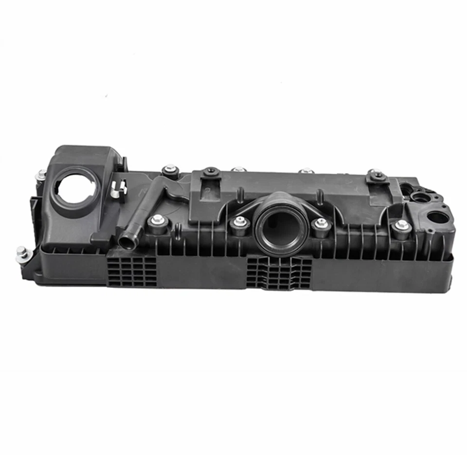 Cubierta de válvula de motor 2 piezas con junta para BMW 545i 550i 645Ci 650i 745i 745Li 750i X5 Foto 3 de 4