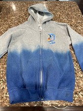 Disney 2022 Mickey Friends Hoodie Child Size 5 Long Sleeve Zip Jacket