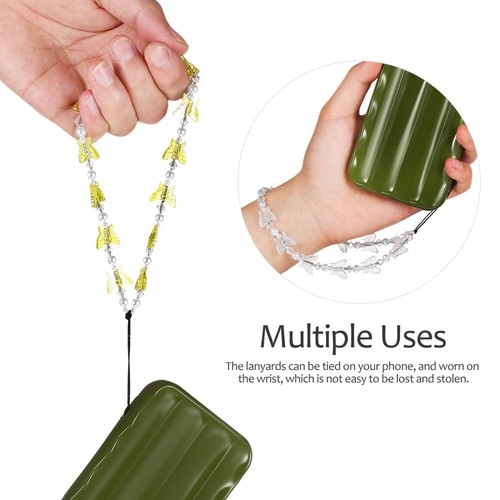 4 Pcs Mobile Phone Straps Girl Bracelet for Cell Decorative Accessories - 第 3/11 張圖片