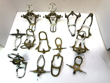 Vtg Antique  Plaster Casting Form Stand Dental Dentist Articulator Parts D32