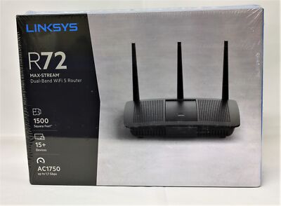 Linksys Max-Stream Dual-Band WiFi 5 Router (AC1750)