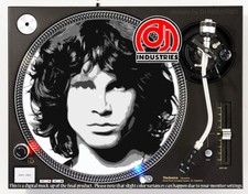 Jim Morrison - 7"-12" DJ slipmat for LP turntable record player