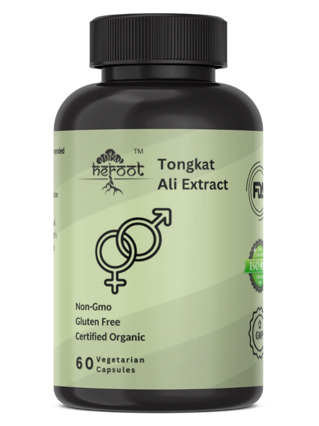 400mg TongkatAli Extract Strong Natural Testosterone Booster 60 Capsules