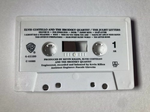 Elvis Costello The Juliet Letters Cassette TESTED Sounds Great VG+ - Picture 4 of 6