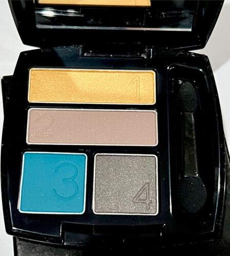 Avon True Color SAVAGE BEAUTY Eyeshadow Quad Gold Dusk Tamed Taupe Intoxicate - Picture 3 of 3