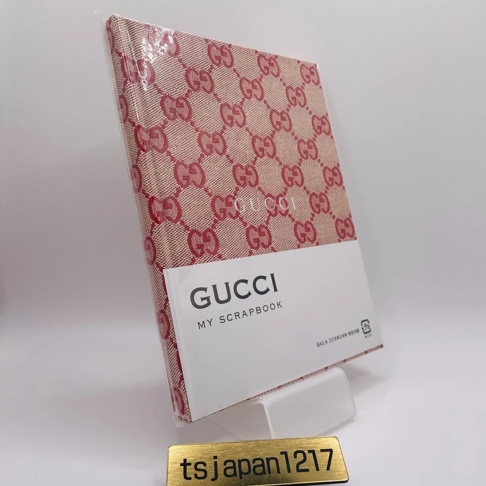 Gucci Baila Notebook Set of 2 My Gucci Book & My Scrap Book Oggi Limited JP NEW - Image 4 of 4