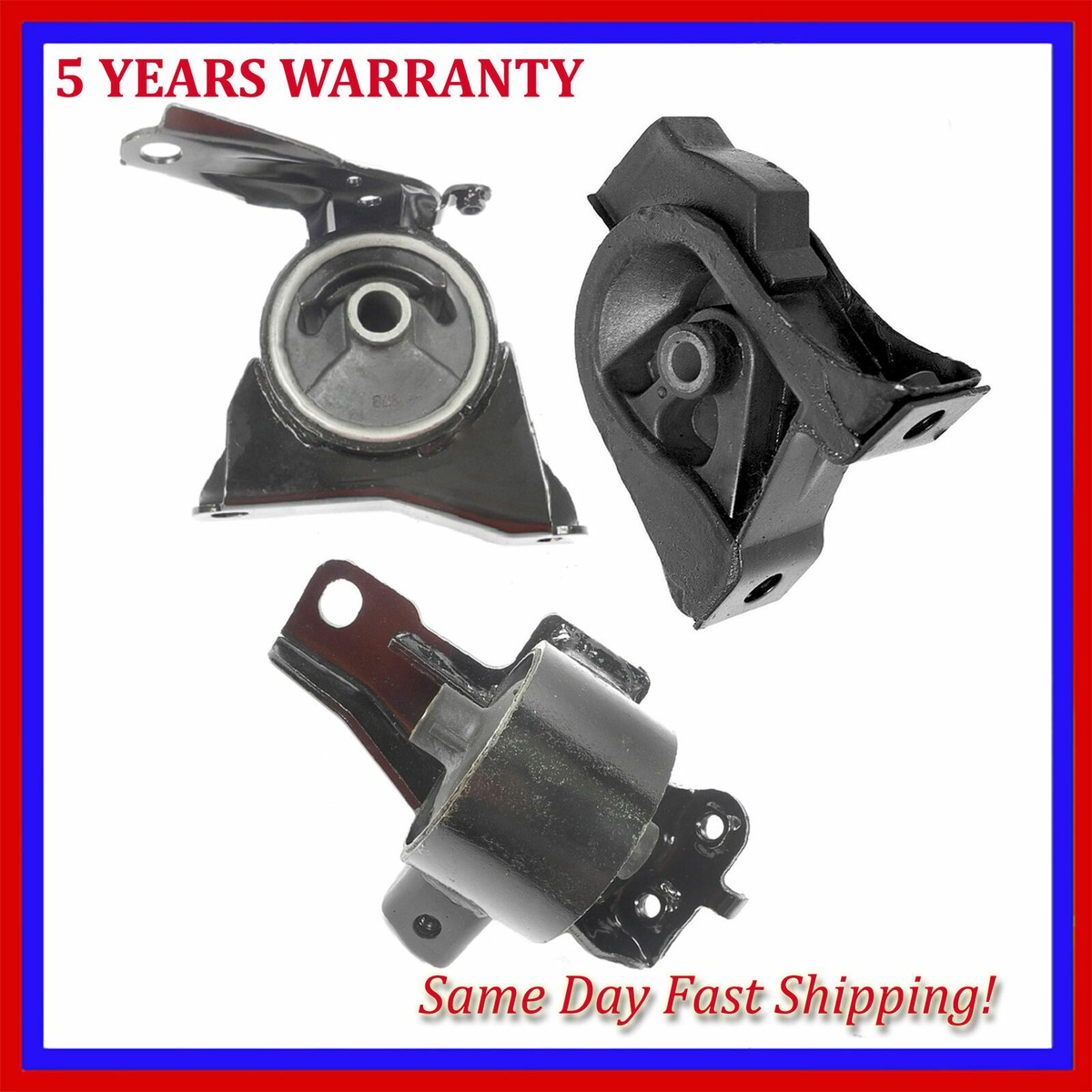 Engine Motor & Trans Mount For 4214 6260 6258 Set 3pcs 93-97 Engine Motor & Trans Mount For 4214 6260 6258 Set 3pcs 93-97