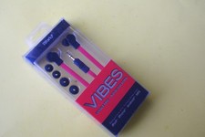 Brand New iWorld VIBES Earbuds Earphones EV-1040 Tangle-Free Noise-Isolating