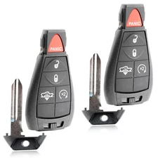 2 Keyless Entry Remote 5-Button Car Key Fob for 2015 2016 2017 Ram 1500 GQ4-53T