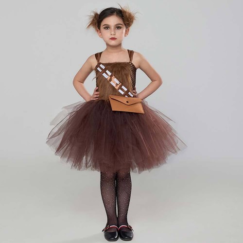 Chewbacca Cosplay Costume Outfits Fantasia Halloween Carnival Party Suit - Picture 4 of 8