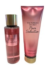 Victoria's Secret Pure Seduction Lotion 8 oz and Mist 8.4 oz Set NEW