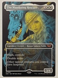 The Wandering Rescuer (Showcase) Duskmourn: House of Horror MTG