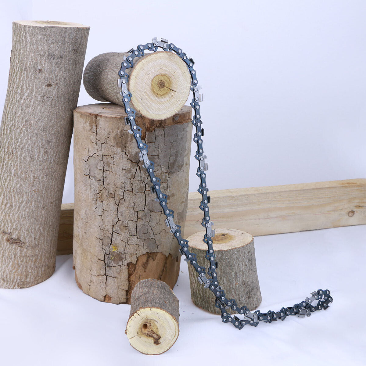 3Pcs 6Inch Mini Chainsaw Replacement Chain 1/4''LP 37DL .043 Chainsaw