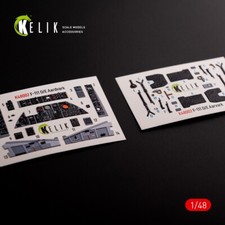 1/48 ResKit K48002 F-111 D/E Aardvark interior 3D decals for HobbyBoss kit