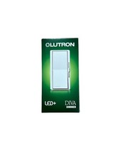 NEW Lutron Diva 150 Watt White Slide Dimmers ...