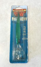 Luhr Jensen Power Dive Minnow METALLIC SILVER GREEN TOP 3/4oz Fish Plug Lure NEW