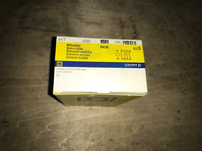 Square D Contactor, #PHD31E, SER-B, Free Shipping to lower 48, Warranty