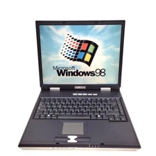 Notebook PC Portatile Funzionante con WINDOWS 98 Seriale RS232 Floppy disk 21075