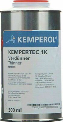 KEMPERTEC 1K Verdünner 500 ml für KEMPEROL 1K-PUR / Deko   KEMPERDUR - KEMCO