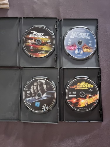 Dvd FAST AND FURIOUS - I PRIMI 4 FILN DELLA SERIE SOLO PARTI ORIGINALI - Foto 3 di 4