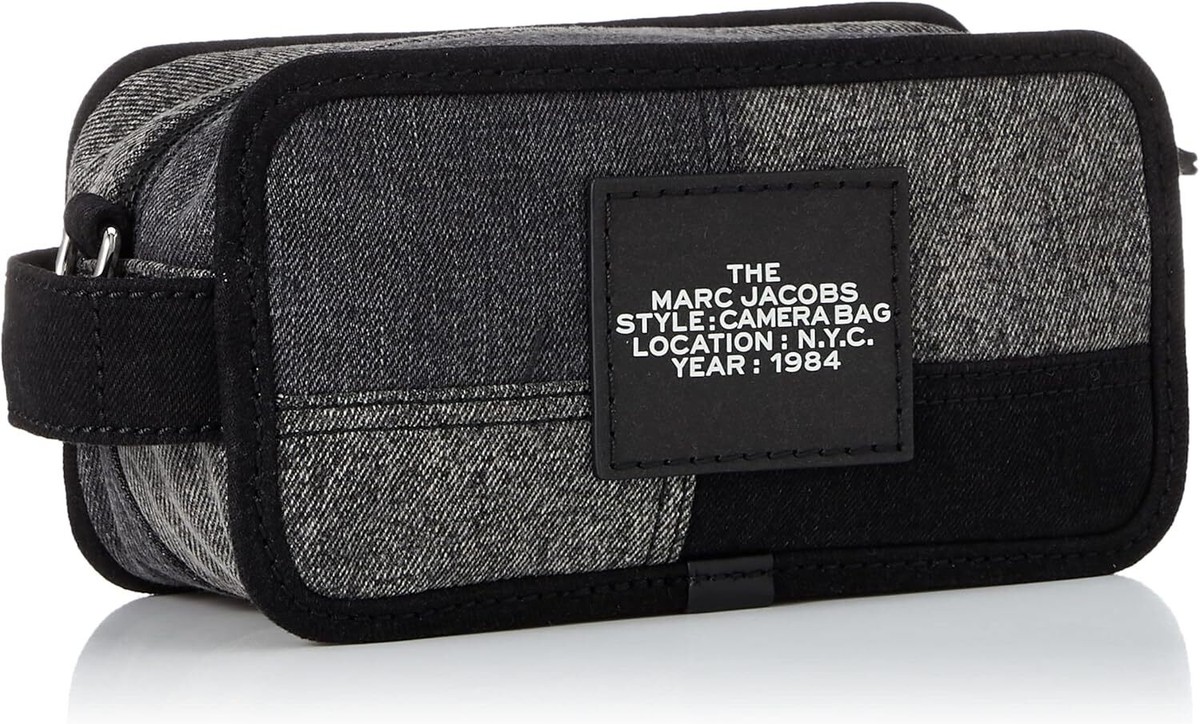 Marc Jacobs The Denim Camera Bag H126M06FA21 Black Denim | eBay